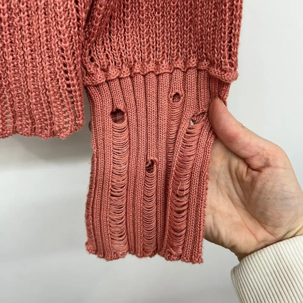 BKE distressed sleeve